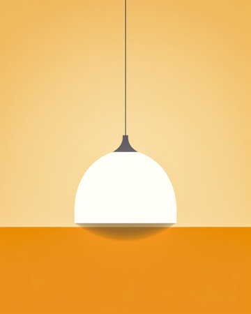 Minimalist background illustration with soft warm colorsの素材