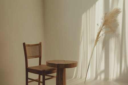 Modern interiors deco composition in minimalist styleの素材