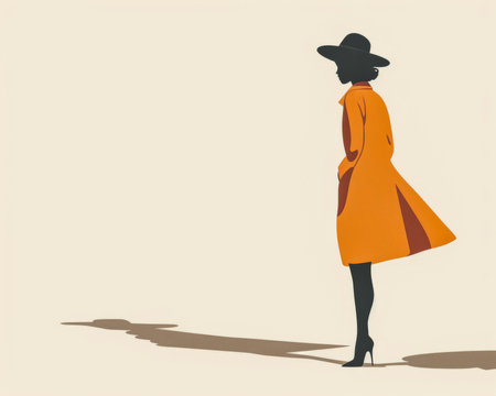 Vintage colorful abstract background from the 60s with copy space for textの素材