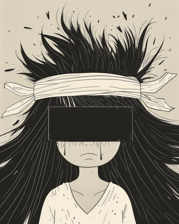 Contemporary woman illustrationの素材