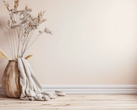 Contemporary minimalist interiors in neutral tonesの素材