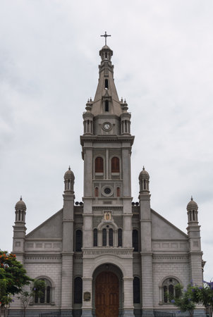 Sanctuary of the Lord of Luren, Ica Peruの写真素材
