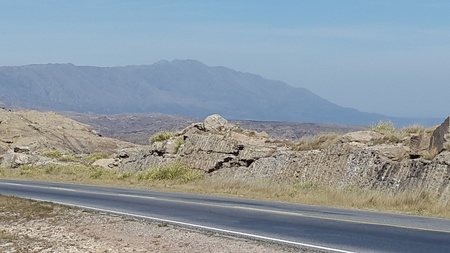 route in the mountains, fantastic landscapeの写真素材