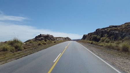 route in the mountains, fantastic landscapeの写真素材