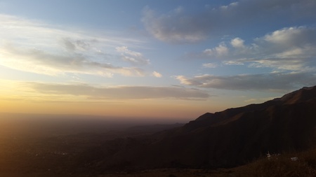 sunset in the mountains, Brokeback Mountain,の写真素材
