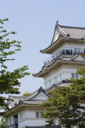 Odawara castle, japanのeditorial素材