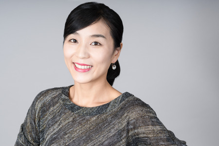 attractive asian woman imageの写真素材
