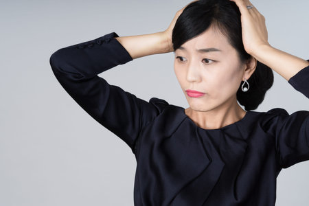 attractive asian woman image