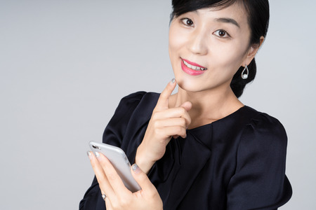 attractive asian woman imageの写真素材