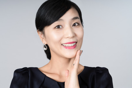 attractive asian woman imageの写真素材