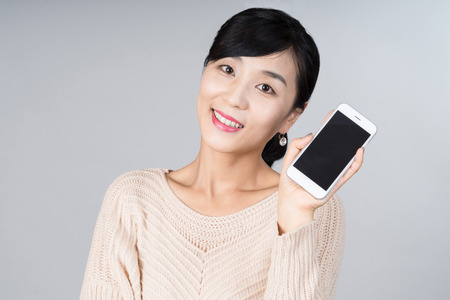 attractive asian woman imageの写真素材