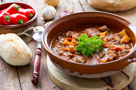 Goulash soupの写真素材