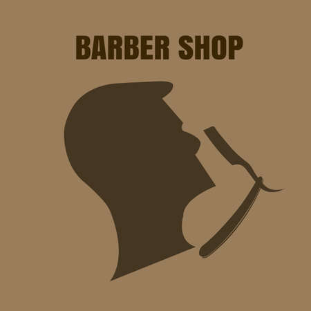 barber.barber shop.barber shop Posterのイラスト素材