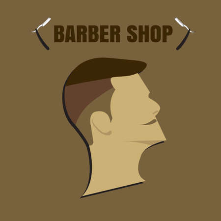 barber.barber shop.barber shop Posterのイラスト素材