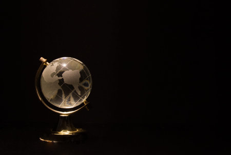 Globe mini abstract object background