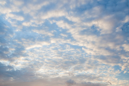 Morning sky clouds