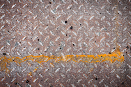 Dirty metal diamond grip pattern texture