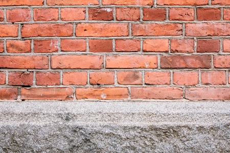 Old brickwall texture backgroundの写真素材