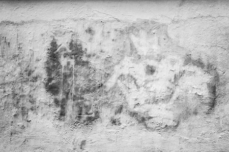 Black and white  old concrete wall texture backgroundの写真素材