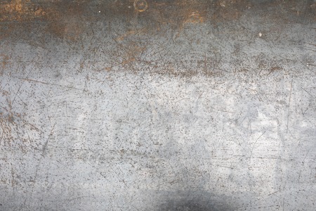 Worn metal sheet floor texture backgroundの写真素材