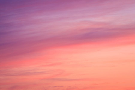 Colorful sunset clouds at dusk sky scape background