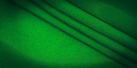 High resolution background texture, decorative basis for design, silk green fabric to make the desired size or shape by inserting the necessary elements or details.の写真素材
