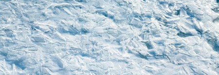 In the sun glisten Transparent ice crystals texture cracked background