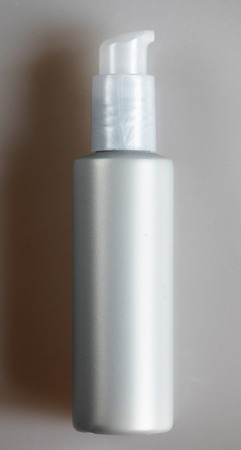 Blank cosmetic tube. Cold tones.の写真素材