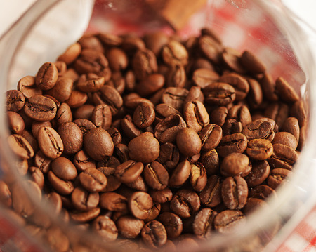 brown coffee, soft light in studioの写真素材