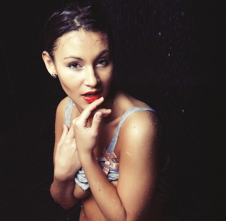 young sexy striptease dancerの写真素材