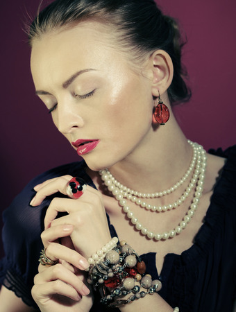Jewelry and Beauty.の写真素材