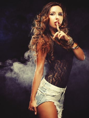young striptease dancerの写真素材