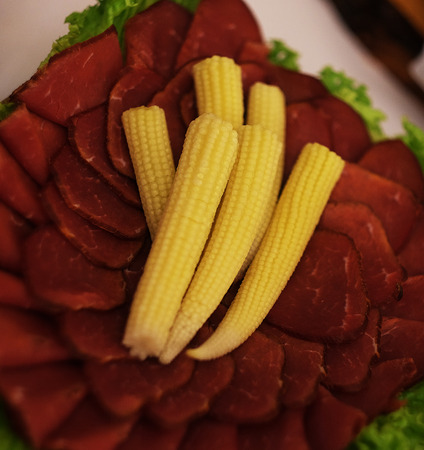 Catering food close upの写真素材