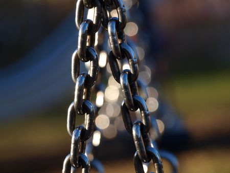 Swing chainsの写真素材