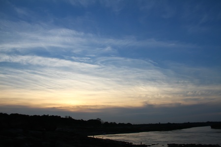 Sampanbok  3,000 hole  Ubonratchathani Thailandの写真素材