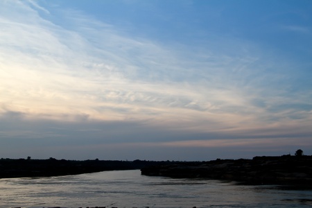 Sampanbok  3,000 hole  Ubonratchathani Thailandの写真素材