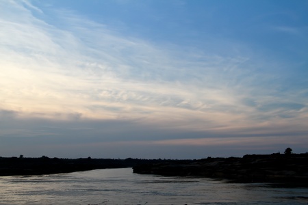Sampanbok  3,000 hole  Ubonratchathani Thailandの写真素材