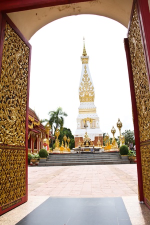 prathatpanom, Wat prathatpanom, Nakornpanom provice Thailandのeditorial素材