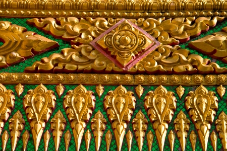 Thai temple, wat prathatruengrong, Srisaket Thailand の写真素材