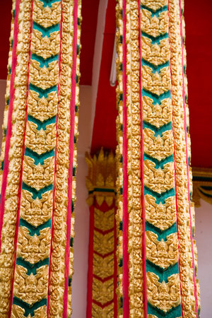 Thai temple, Wat Nongka, Ubonratchathani Thailand
