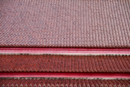 Thai temple roofの写真素材