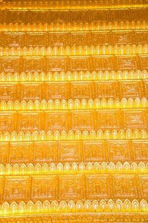 Art in thai temple, Wat Prathatnongbua at Ubonratchathani Province Thailandの写真素材