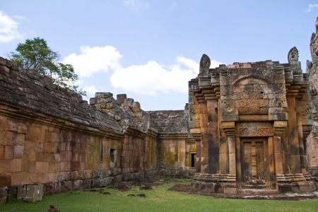 Phanom Rung Castle Rock,Burirum Province,Thailandのeditorial素材