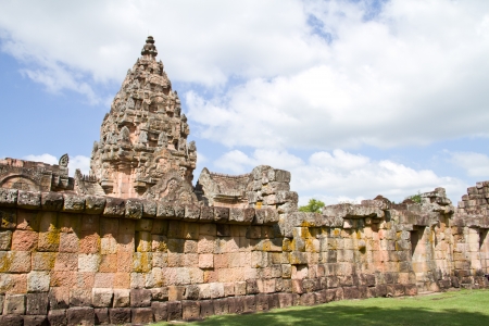 Phanom Rung Castle Rock,Burirum Province,Thailandのeditorial素材