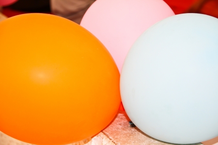 color balloonsの写真素材