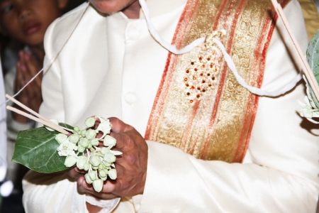 Thai traditional weddingの写真素材