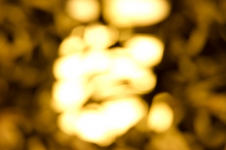 Bokeh lights on black backgroundの写真素材