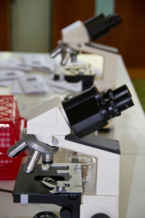Microscopeの写真素材