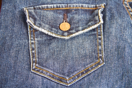 blue jeansの写真素材