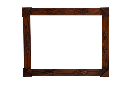 picture frame on white background 
